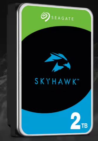 Novo monitoramento de disco rígido Seagate interno ST2000VX017 2 TB 3,5 'SATA 5400 rpm
