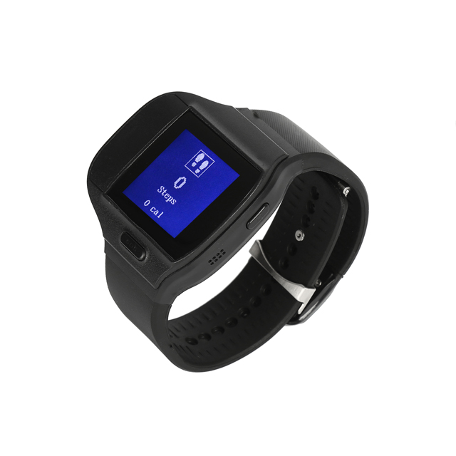 Pulseira rastreadora de fitness de frequência cardíaca Smartwatch à prova d'água